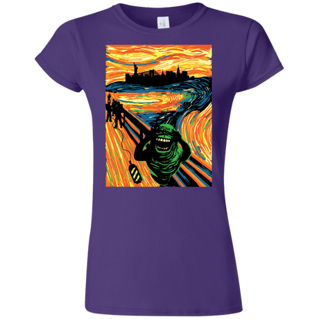 T-Shirts Purple / S Slimer's Scream Junior Slimmer-Fit T-Shirt