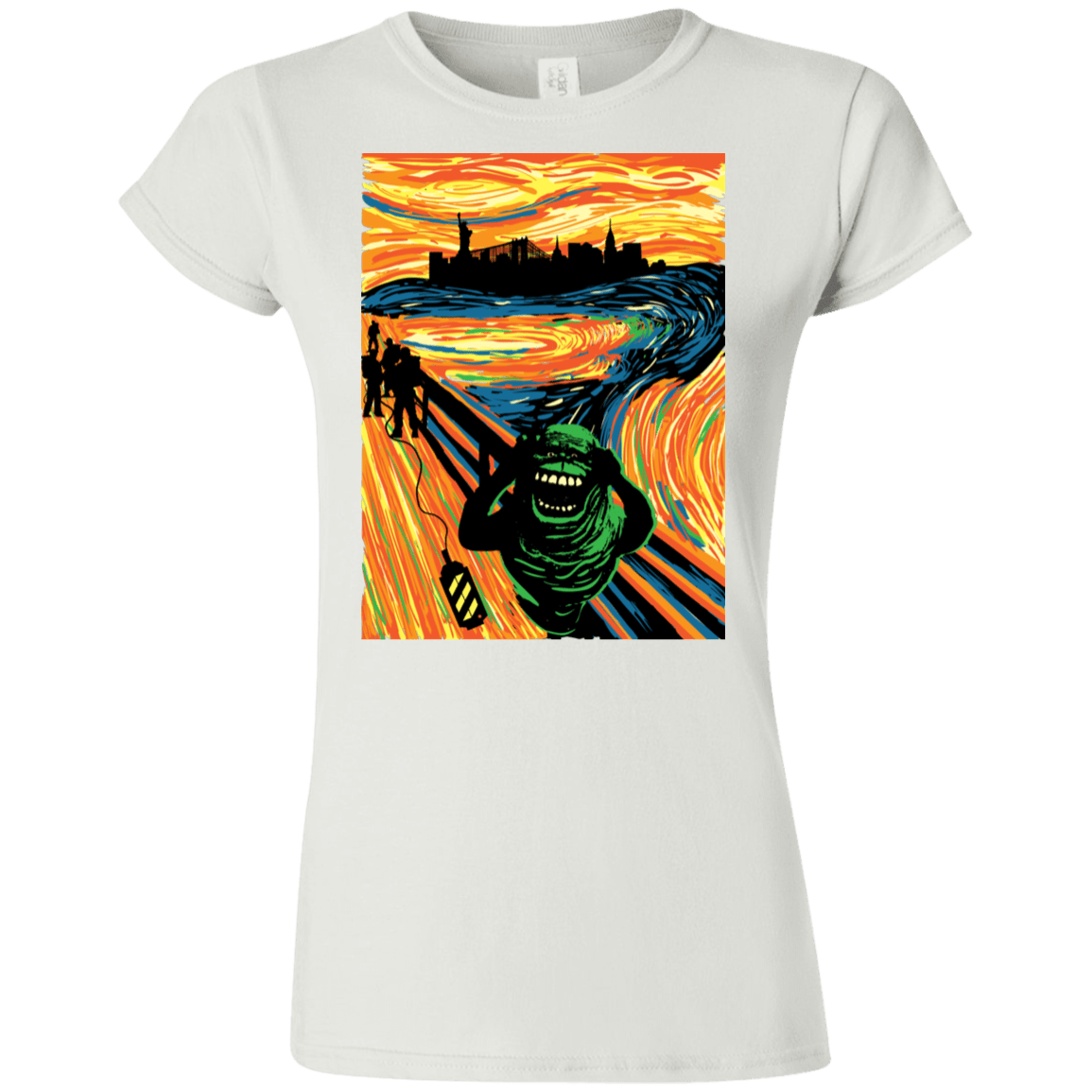 T-Shirts White / S Slimer's Scream Junior Slimmer-Fit T-Shirt