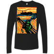 T-Shirts Black / S Slimer's Scream Men's Premium Long Sleeve