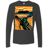 T-Shirts Heavy Metal / S Slimer's Scream Men's Premium Long Sleeve