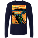 T-Shirts Midnight Navy / S Slimer's Scream Men's Premium Long Sleeve