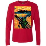 T-Shirts Red / S Slimer's Scream Men's Premium Long Sleeve
