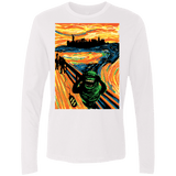 T-Shirts White / S Slimer's Scream Men's Premium Long Sleeve