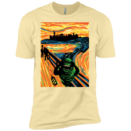 T-Shirts Banana Cream / X-Small Slimer's Scream Men's Premium T-Shirt