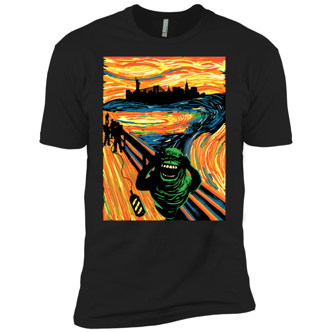T-Shirts Black / X-Small Slimer's Scream Men's Premium T-Shirt