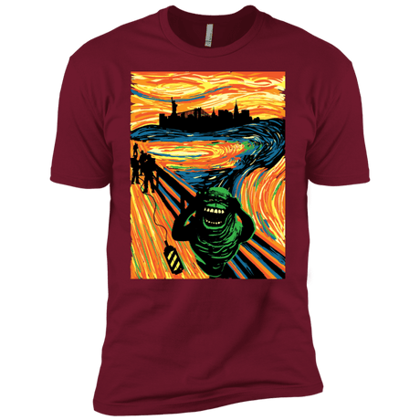 T-Shirts Cardinal / X-Small Slimer's Scream Men's Premium T-Shirt