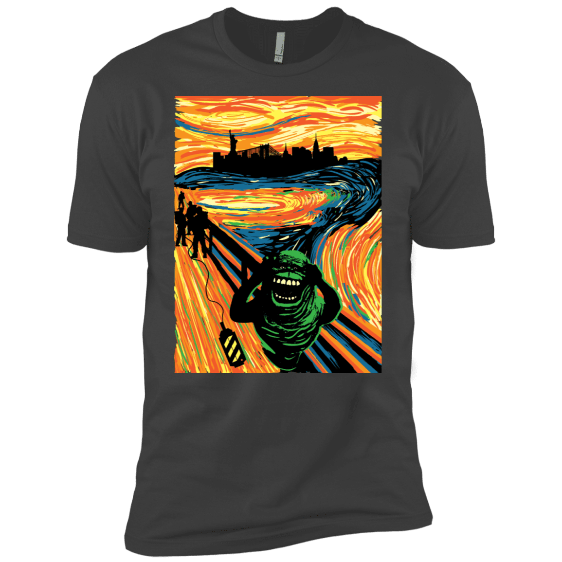 T-Shirts Heavy Metal / X-Small Slimer's Scream Men's Premium T-Shirt