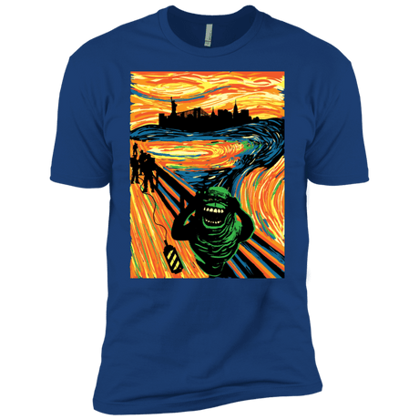 T-Shirts Royal / X-Small Slimer's Scream Men's Premium T-Shirt