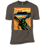 T-Shirts Warm Grey / X-Small Slimer's Scream Men's Premium T-Shirt