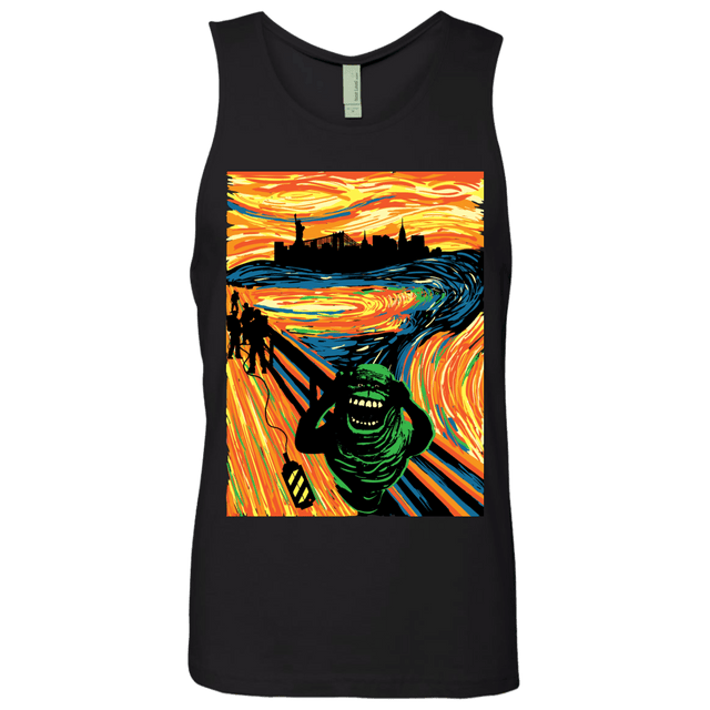 T-Shirts Black / S Slimer's Scream Men's Premium Tank Top