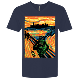 T-Shirts Midnight Navy / X-Small Slimer's Scream Men's Premium V-Neck
