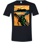 T-Shirts Black / X-Small Slimer's Scream Men's Semi-Fitted Softstyle