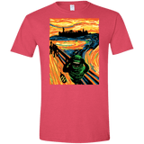 T-Shirts Heather Red / S Slimer's Scream Men's Semi-Fitted Softstyle