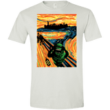 T-Shirts White / X-Small Slimer's Scream Men's Semi-Fitted Softstyle