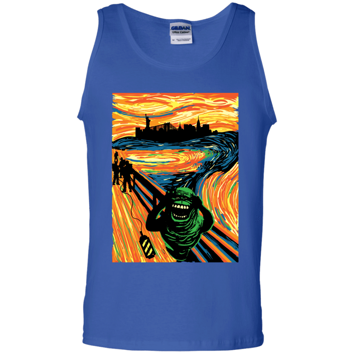 T-Shirts Royal / S Slimer's Scream Men's Tank Top
