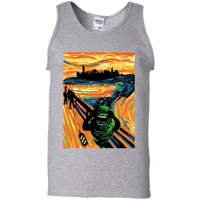 T-Shirts Sport Grey / S Slimer's Scream Men's Tank Top