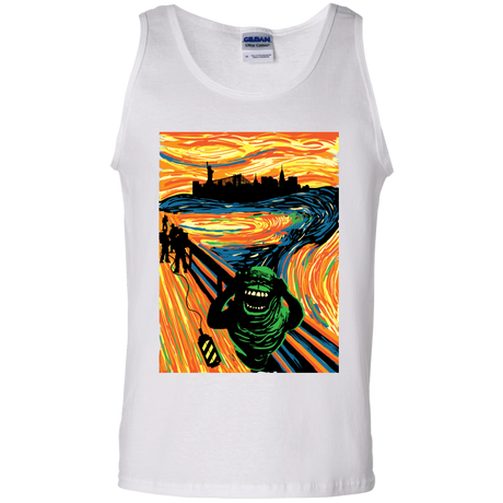 T-Shirts White / S Slimer's Scream Men's Tank Top