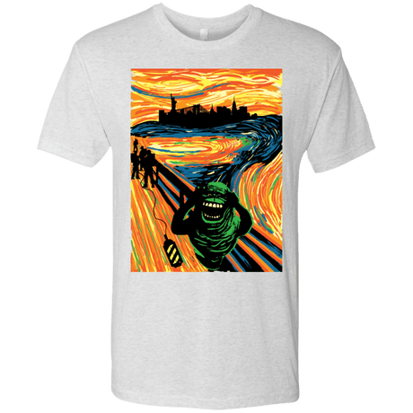 T-Shirts Heather White / S Slimer's Scream Men's Triblend T-Shirt