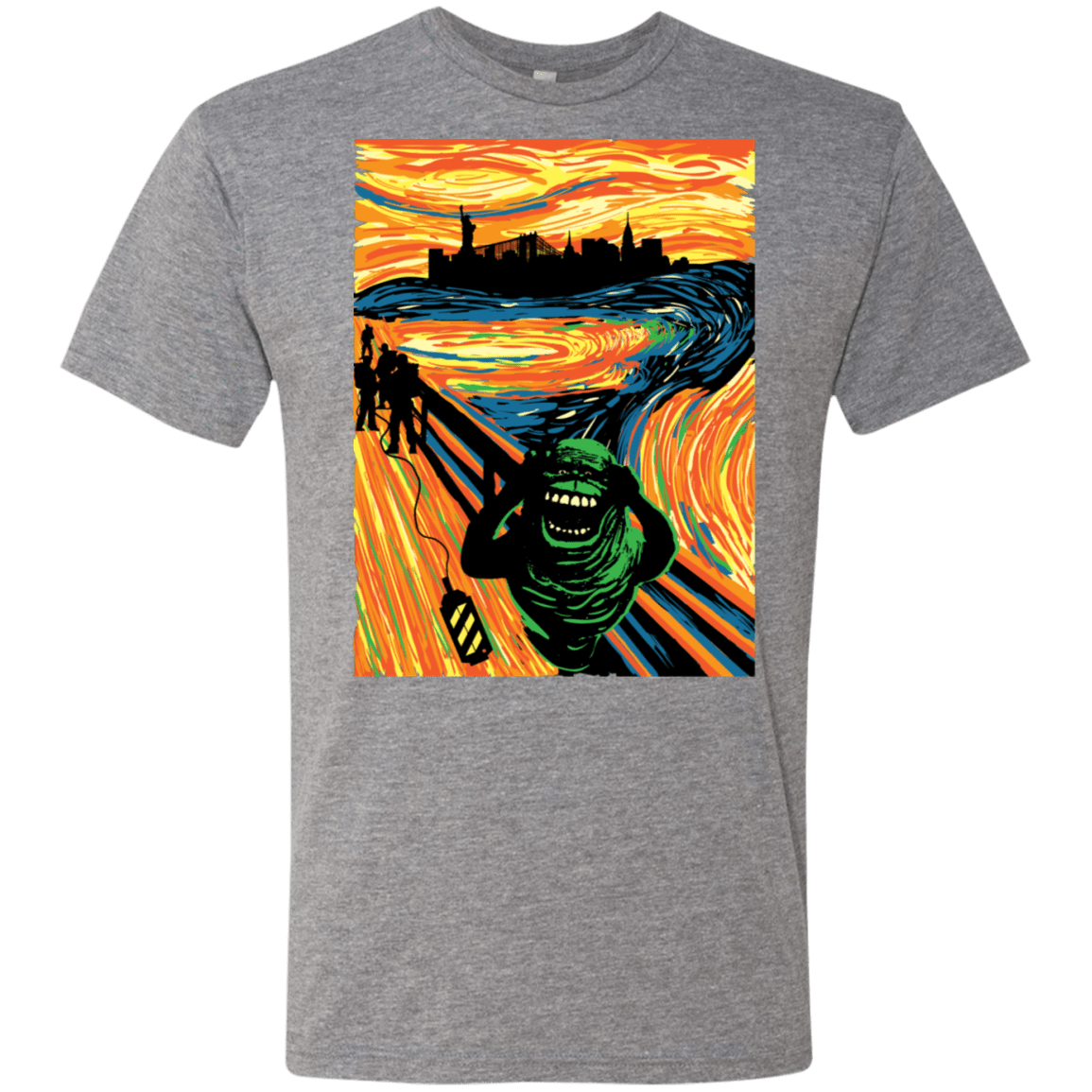 T-Shirts Premium Heather / S Slimer's Scream Men's Triblend T-Shirt