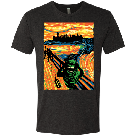 T-Shirts Vintage Black / S Slimer's Scream Men's Triblend T-Shirt