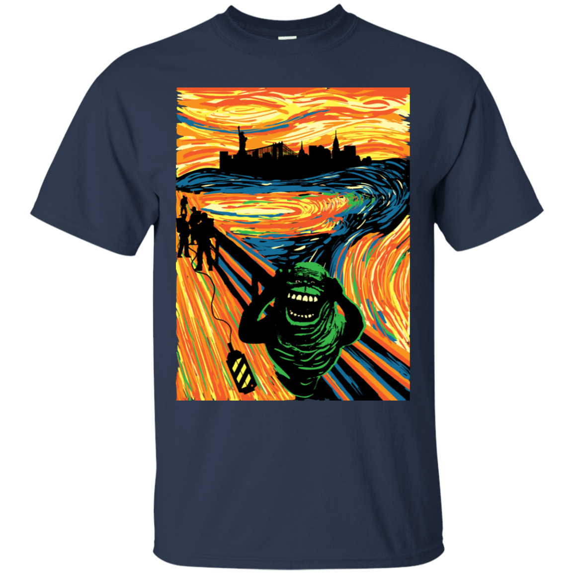 T-Shirts Navy / S Slimer's Scream T-Shirt