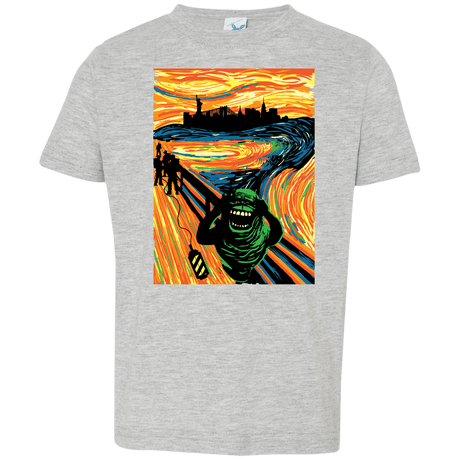 T-Shirts Heather Grey / 2T Slimer's Scream Toddler Premium T-Shirt