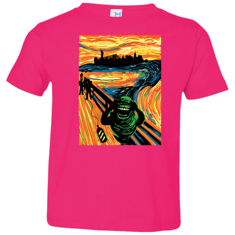 T-Shirts Hot Pink / 2T Slimer's Scream Toddler Premium T-Shirt