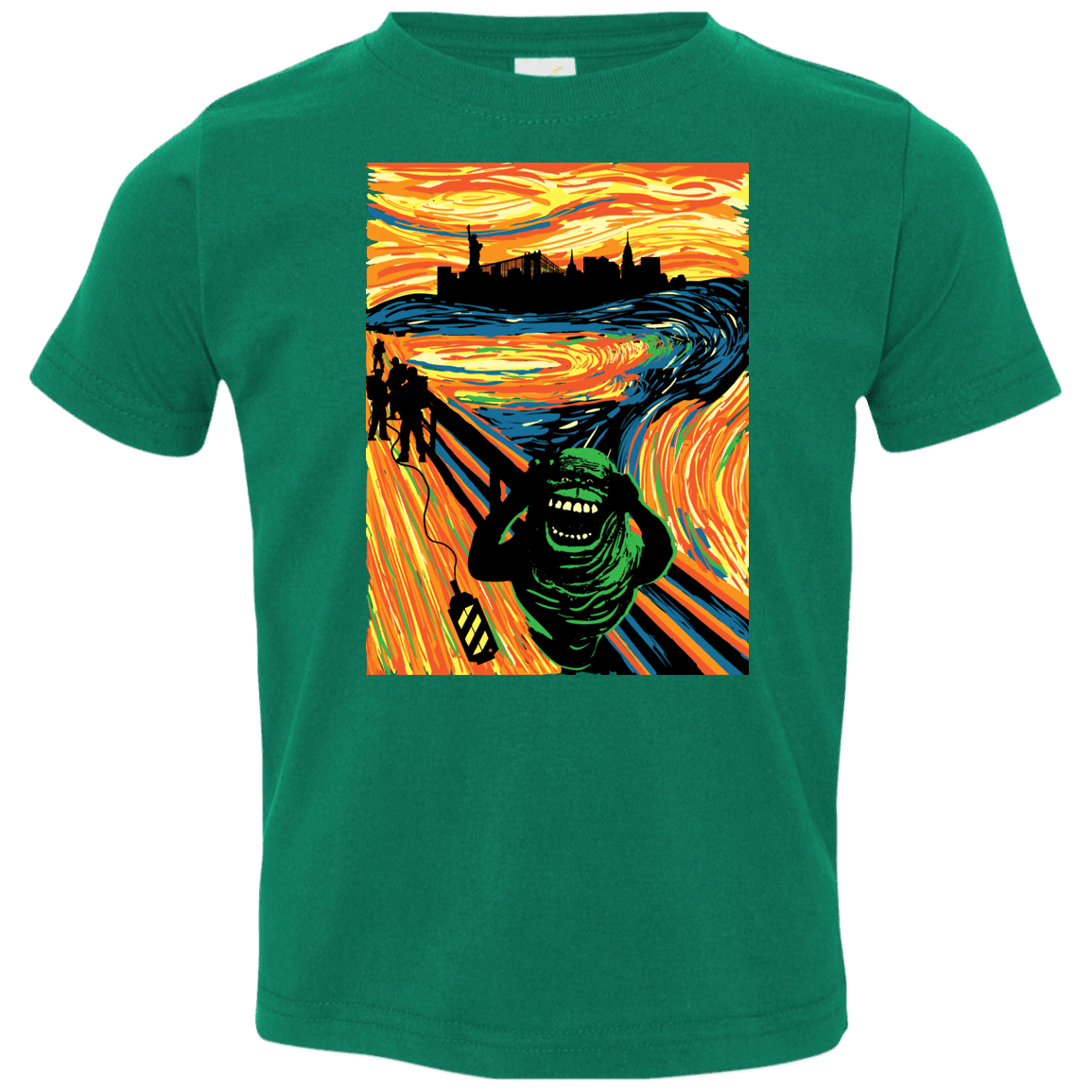 T-Shirts Kelly / 2T Slimer's Scream Toddler Premium T-Shirt