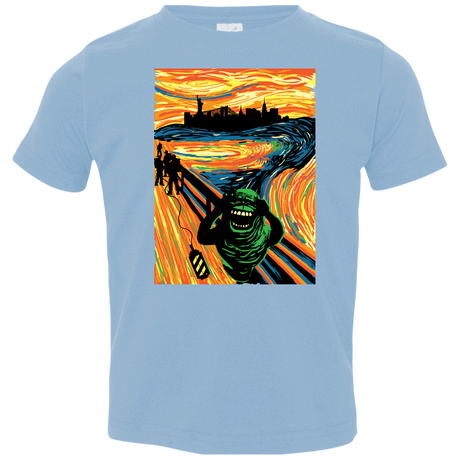 T-Shirts Light Blue / 2T Slimer's Scream Toddler Premium T-Shirt