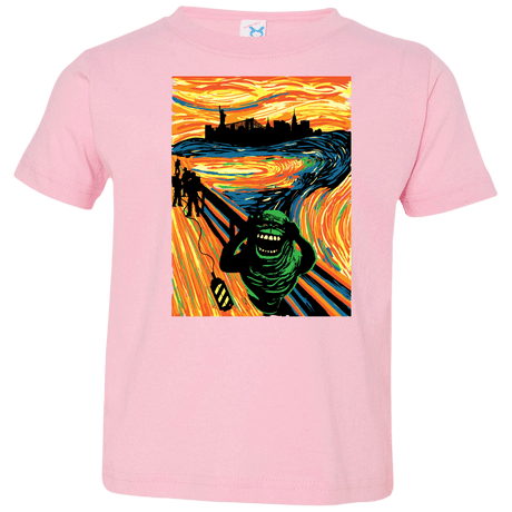 T-Shirts Pink / 2T Slimer's Scream Toddler Premium T-Shirt