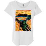 T-Shirts Heather White / X-Small Slimer's Scream Triblend Dolman Sleeve