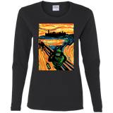T-Shirts Black / S Slimer's Scream Women's Long Sleeve T-Shirt