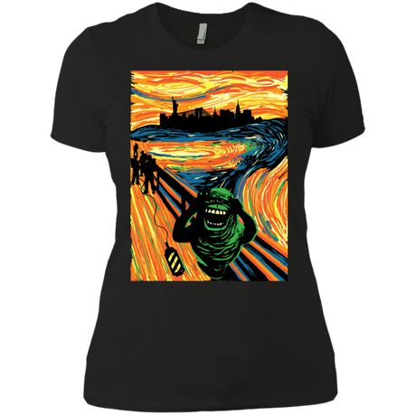 T-Shirts Black / X-Small Slimer's Scream Women's Premium T-Shirt