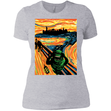 T-Shirts Heather Grey / X-Small Slimer's Scream Women's Premium T-Shirt