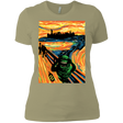 T-Shirts Light Olive / X-Small Slimer's Scream Women's Premium T-Shirt
