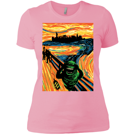 T-Shirts Light Pink / X-Small Slimer's Scream Women's Premium T-Shirt