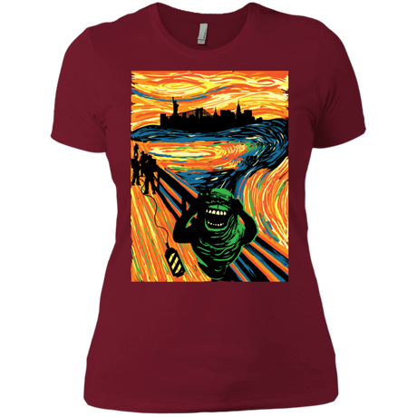 T-Shirts Scarlet / X-Small Slimer's Scream Women's Premium T-Shirt