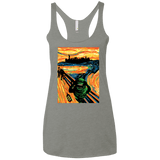 T-Shirts Venetian Grey / X-Small Slimer's Scream Women's Triblend Racerback Tank