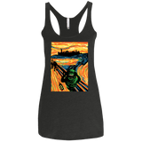 T-Shirts Vintage Black / X-Small Slimer's Scream Women's Triblend Racerback Tank