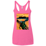 T-Shirts Vintage Pink / X-Small Slimer's Scream Women's Triblend Racerback Tank