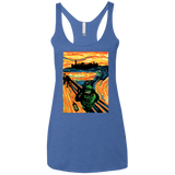T-Shirts Vintage Royal / X-Small Slimer's Scream Women's Triblend Racerback Tank