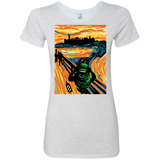 T-Shirts Heather White / S Slimer's Scream Women's Triblend T-Shirt