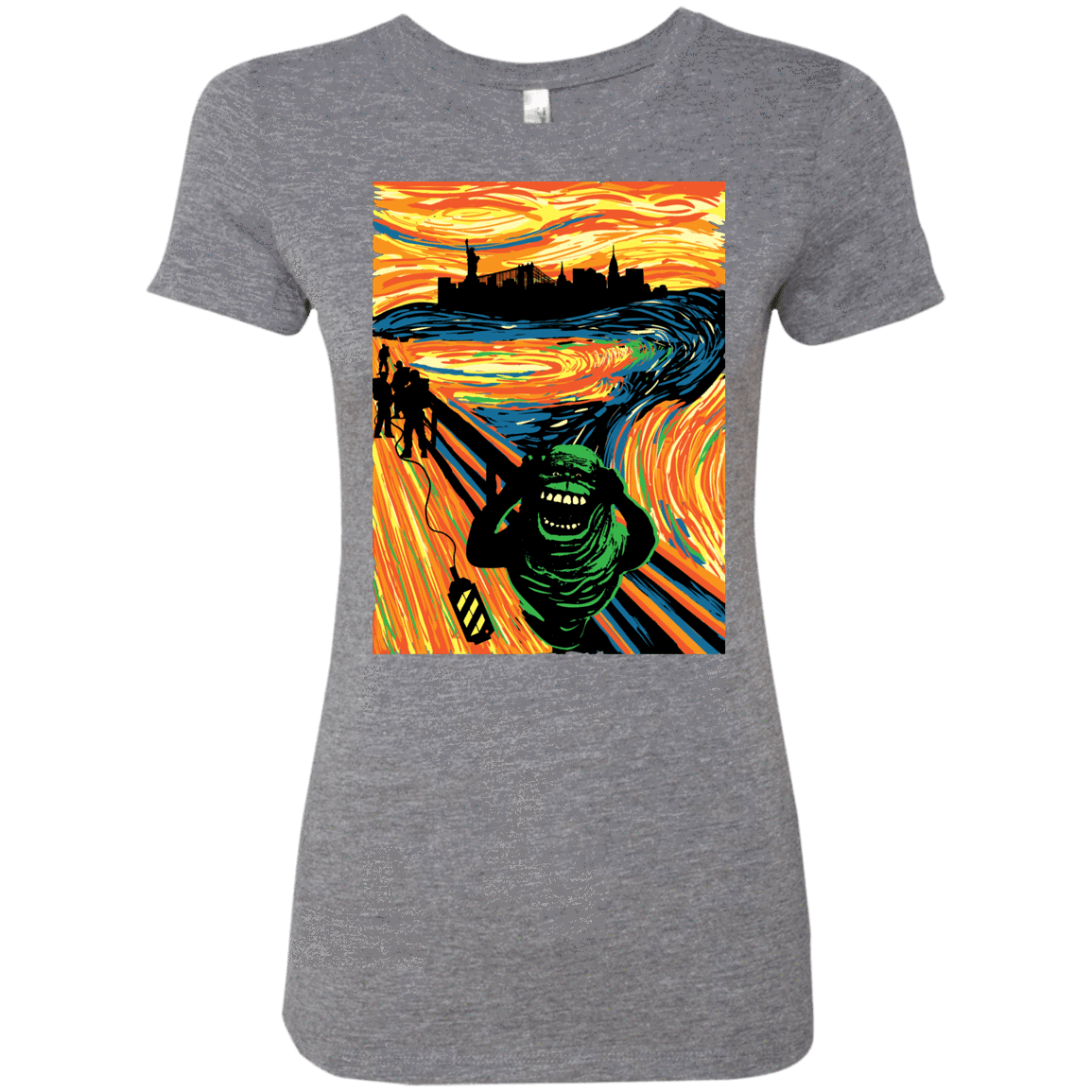 T-Shirts Premium Heather / S Slimer's Scream Women's Triblend T-Shirt