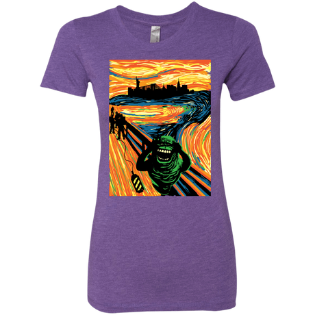 T-Shirts Purple Rush / S Slimer's Scream Women's Triblend T-Shirt