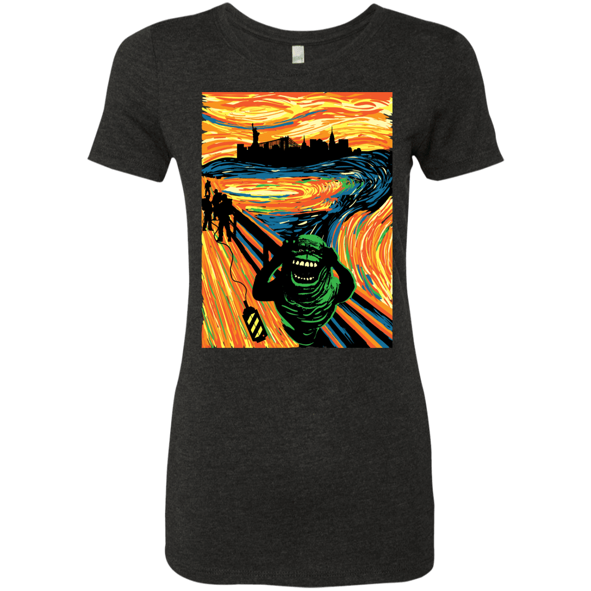 T-Shirts Vintage Black / S Slimer's Scream Women's Triblend T-Shirt