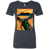 T-Shirts Vintage Navy / S Slimer's Scream Women's Triblend T-Shirt