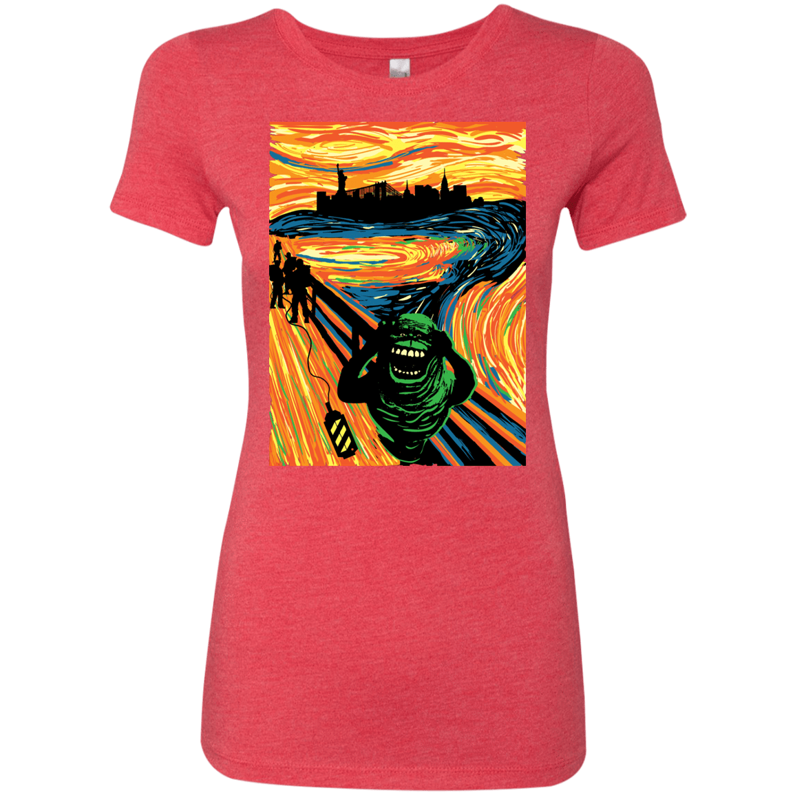 T-Shirts Vintage Red / S Slimer's Scream Women's Triblend T-Shirt