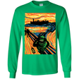 T-Shirts Irish Green / YS Slimer's Scream Youth Long Sleeve T-Shirt