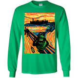 T-Shirts Irish Green / YS Slimer's Scream Youth Long Sleeve T-Shirt