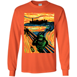 T-Shirts Orange / YS Slimer's Scream Youth Long Sleeve T-Shirt